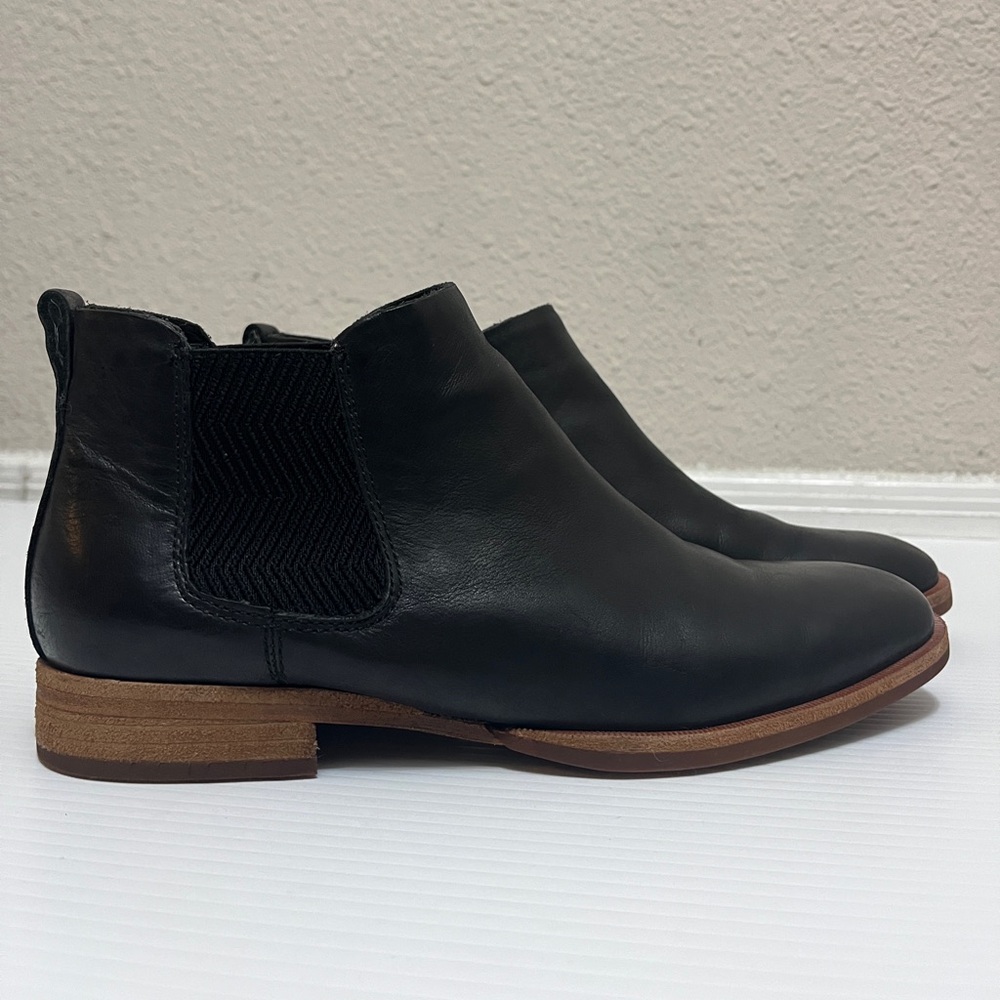 Never Worn Leather Korkease Ankle Boot